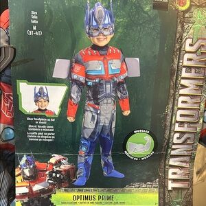NWT Transformers Optimus Prime Costume for Kids